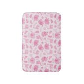 女の赤ちゃんの背景 バスマット (正面縦)