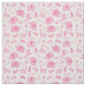 女の赤ちゃんの背景 ファブリック (見本)