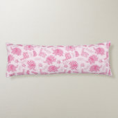 女の赤ちゃんの背景 ボディピロー (裏面)