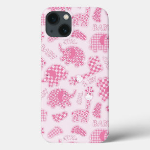 女の赤ちゃんの背景 iPhone 13ケース