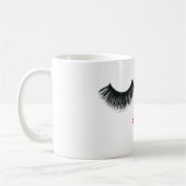 女の赤ちゃんの鞭 コーヒーマグカップ (左)