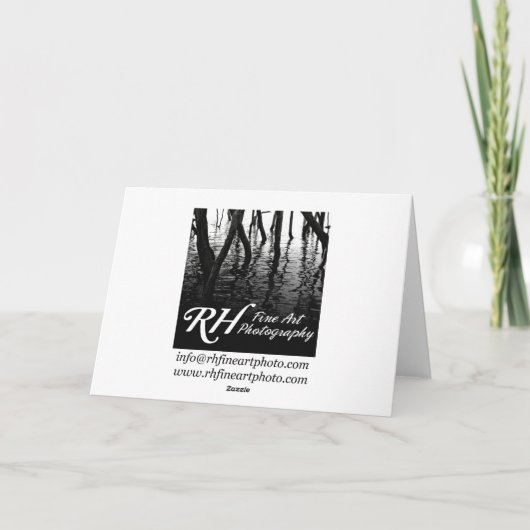 女の赤ちゃん 案内状 (裏面)