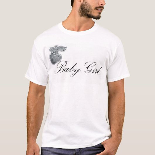女の赤ちゃん Tシャツ (正面)