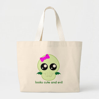 女の赤ちゃんCthulhu ラージトートバッグ