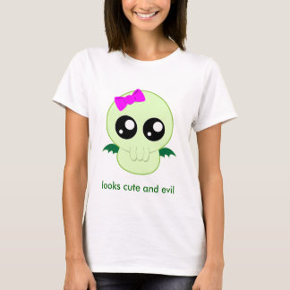 女の赤ちゃんCthulhu Tシャツ