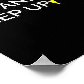 女の走子が上がって保い ポスター (角)