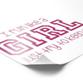 女の走子が上に乗るだけ保だ フォトプリント            (角)