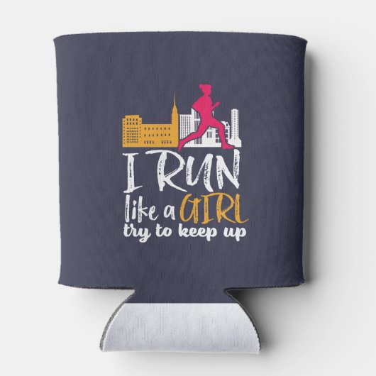 女の走子が上走がって行くことののマ保ラソ 缶クーラー (裏面)