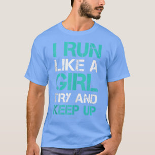 女の走子が女の子の機嫌を保走ておもしろい見てみる Tシャツ