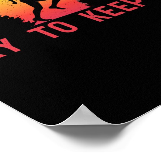 女の走子が持久力を上げ保るのが好きだ ポスター (角)