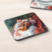 女の遊ギター・バイ・ピエール・ルノアール コースター (左側)