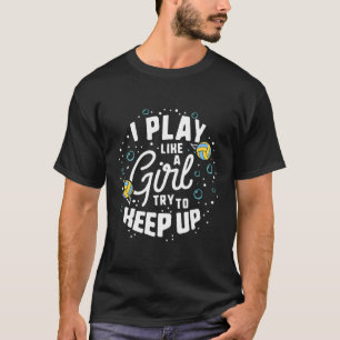 女の遊子が水球のシ保ャツを上げたい Tシャツ