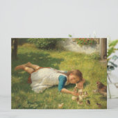 女の遊子とチックス（鶏と鶏） カード (スタンド正面)