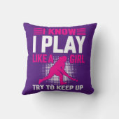 女の遊子のセラミックのようなホッケー クッション (裏面)