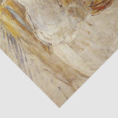 女の遊子のマンドリン（Berthe Morisot著） 薄葉紙 (詳細)