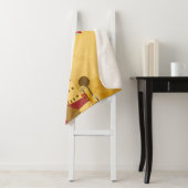 女の飛んでいる子の夢後を追は傘で シェルパブランケット (インサイチュ)