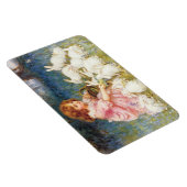 女の食べ物を与え子のウサギ(フレデリック・モーガン) マグネット (右側)