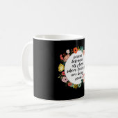 女はあらゆる所に属する コーヒーマグカップ (正面左)