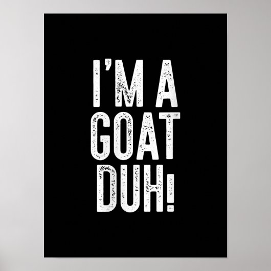 女はヤギだ！衣装ギフト ポスター (正面)