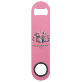 女は世界を変える。女国際的の日。 スピード栓抜き