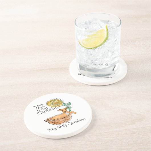 『女は俺のサンシャイン・グレイハウイタリアンンド』 コースター (側面)