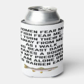 女は僕を恐れ、魚は僕を恐れる 缶クーラー (缶正面)