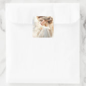 女は単純に何かがある スクエアシール (バッグ)