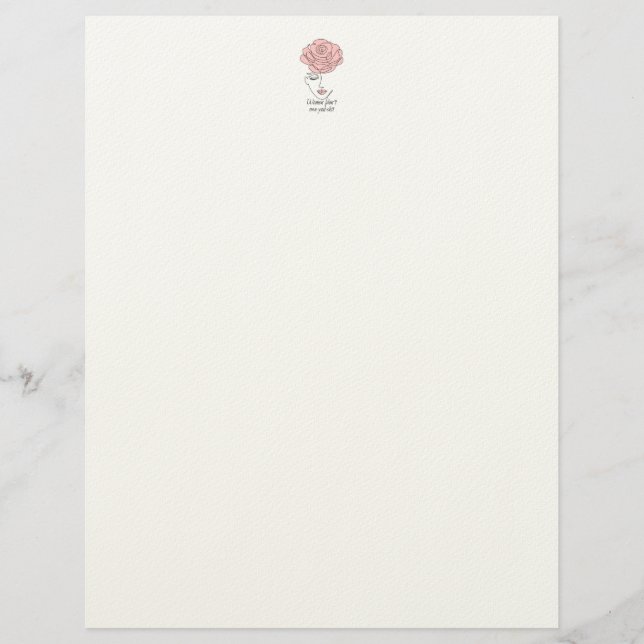 女は君に無茶な奴だ レターヘッド (正面)