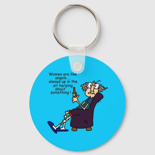 女は天使に似ている キーホルダー (正面)