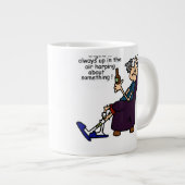 女は天使に似ている ジャンボコーヒーマグカップ (正面右)