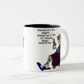 女は天使に似ている ツートーンマグカップ (正面右)