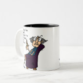 女は天使に似ている ツートーンマグカップ (正面左)