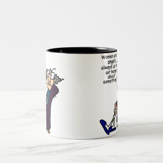 女は天使に似ている ツートーンマグカップ (中央)