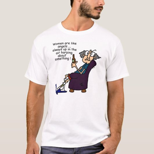 女は天使に似ている Tシャツ (正面)