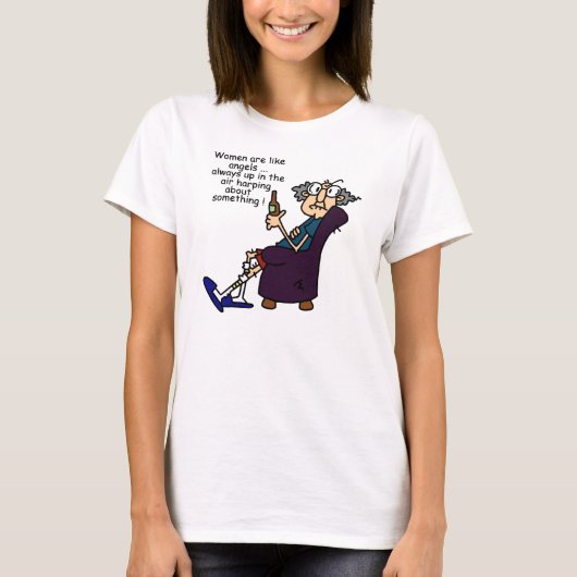 女は天使に似ている Tシャツ (正面)