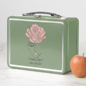 女は弁当箱を借りていない メタルランチボックス (インサイチュ)