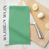 女は弱い キッチンタオル (四つ折り)