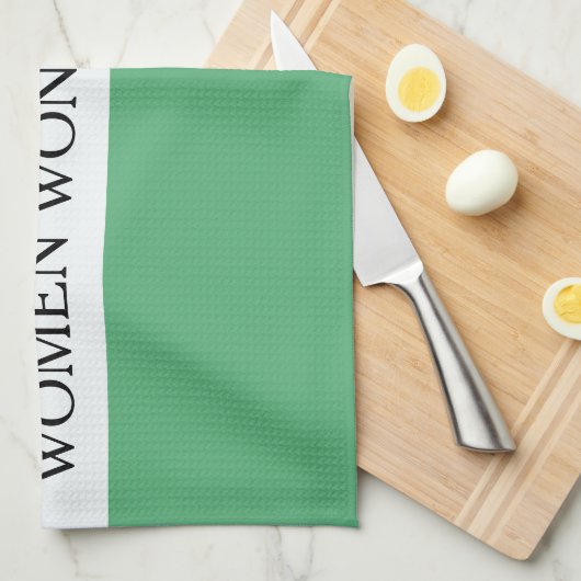 女は弱い キッチンタオル (四つ折り)