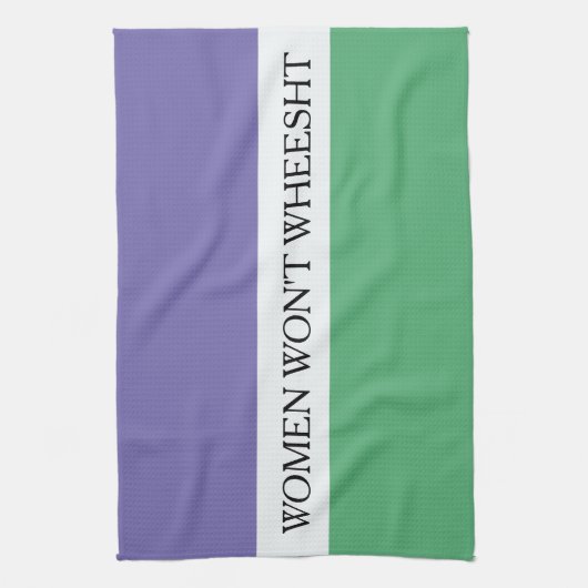 女は弱い キッチンタオル (縦)