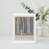 女は後を追レオパード、イラストレーションは'ル ポストカード (スタンド正面)