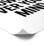 女は心に力を持っている。デザイン、モティ ポスター (角)