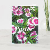 女は牧師に カード (正面)