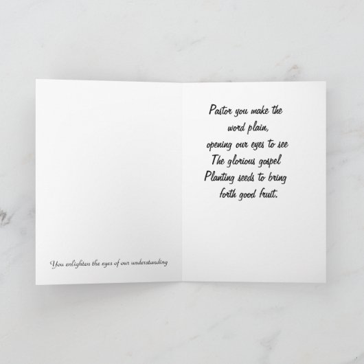 女は牧師に カード (内部)