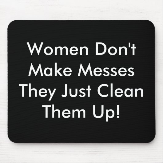 女は狂わない マウスパッド (正面)