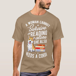 女は独り生き延びのコ読ルギに乗る事が出来ぬ Tシャツ