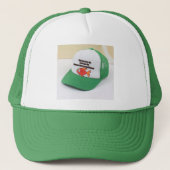 女は私を愛する魚は私を恐れる人間の男性の帽子 キャップ (正面)