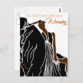女は簡単ではない ポストカード (正面/裏面)