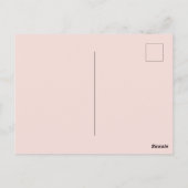 女は素晴らしい生き物だ ポストカード (裏面)