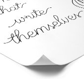 女は自ら詠書んだ ポスター (角)