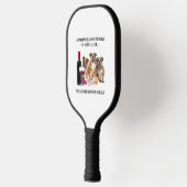 女は英国の生き延び土酒ばかりは飲めない ピックルボールラケット (左)